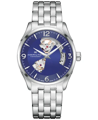 Hamilton Men's Swiss Jazzmaster Stainless Steel Bracelet Watch 42mm