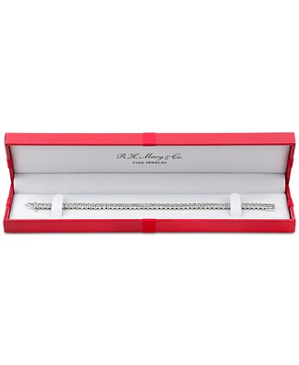 Diamond Illusion Tennis Bracelet (1/2 ct. t.w.) in Sterling Silver (Also available in Yellow or Rose Gold Over Silver)