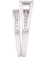 Diamond Bridal Channel Set (1 ct. t.w.) 14k White, Yellow or Rose Gold