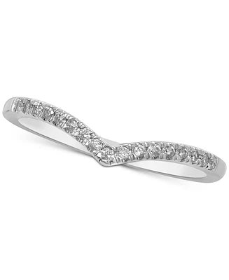 Diamond "V" Stackable Ring (1/10 ct. t.w.)