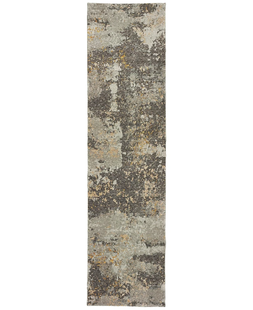 Oriental Weavers Evolution Cupric 2'3" x 8' Runner Area Rug