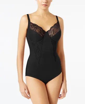 Maidenform Women's Firm Control Embellished Unlined Shaping Bodysuit1456