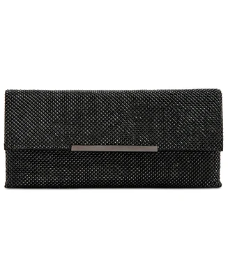 I.n.c. International Concepts Hether Shiny Mesh Clutch, Exclusively at Macy's
