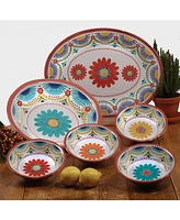 Certified International Vera Cruz Melamine 12 Piece Dinnerware Set