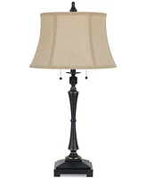 Cal Lighting 60W 2-Light Madison Table Lamp