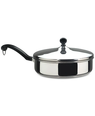 Farberware Classic Series Stainless Steel 2.75-Qt. Saute Pan & Lid