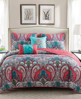 Vcny Home Casa Real Reversible Quilt Set