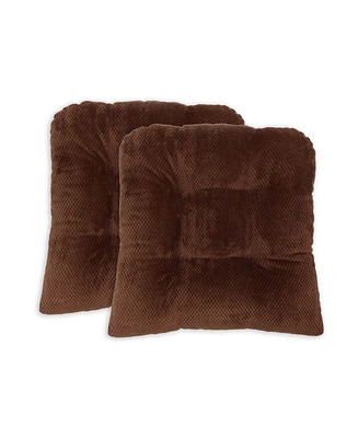 Arlee Home Fashions Delano 2-Pack Chair Pads