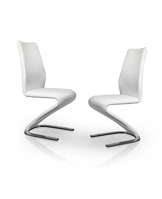 Verdell Z-Shaped Side Chair (Set of 2)