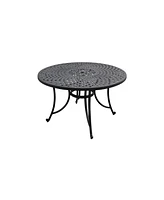 Sedona 42" Cast Aluminum Dining Table