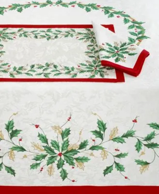 Lenox Holiday Table Linen Collection
