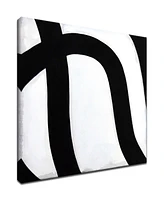 Ready2HangArt, 'Lines Iii' Shape Canvas Wall Art, 40x40"