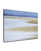 Ready2HangArt, 'Coasting' Abstract Canvas Wall Art, 20x30"