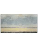Ready2HangArt, 'Beach Breeze' Seascape Abstract Canvas Wall Art, 30x60"