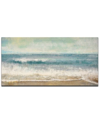 Ready2HangArt 'Beach Flashback' Beach Style Abstract Canvas Wall Art