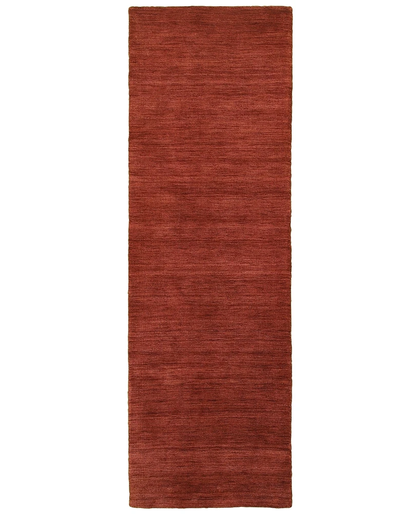 Oriental Weavers Aniston 27103 Red/Red 2'6" x 8' Runner Area Rug