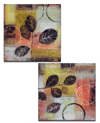 Ready2HangArt 'Novembers End I/Ii' Canvas Wall Art, 30x30"