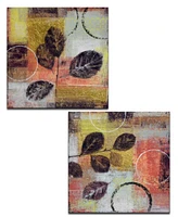 Ready2HangArt 'Novembers End I/Ii' Canvas Wall Art, 30x30"