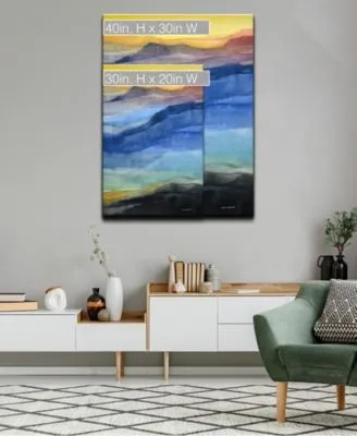 Ready2hangart Colorful Mountains Canvas Wall Art Collection