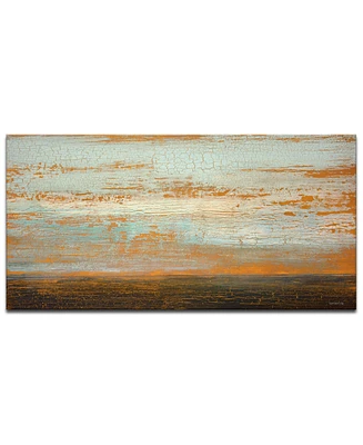 Ready2HangArt 'Sahara Floor' Abstract Canvas Wall Art - 24" x 48"