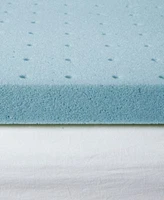 Sleep Philosophy 2 Gel Memory Foam Cooling Cover Mattress Toppers