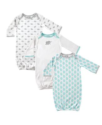 Luvable Friends Unisex Cotton Gowns
