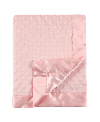 Hudson Baby Girls Plush Mink Blanket
