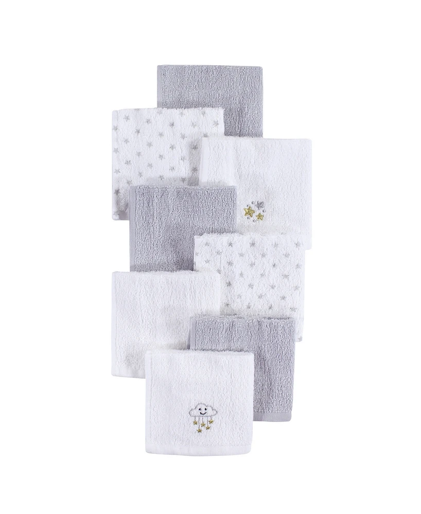 Hudson Baby Unisex Super Soft Cotton Washcloths