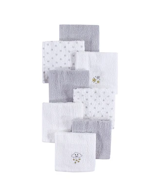 Hudson Baby Unisex Super Soft Cotton Washcloths