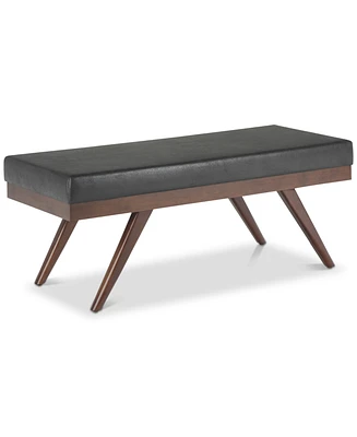 Chanelle Mid Century Modern Rectangle Ottoman Bench