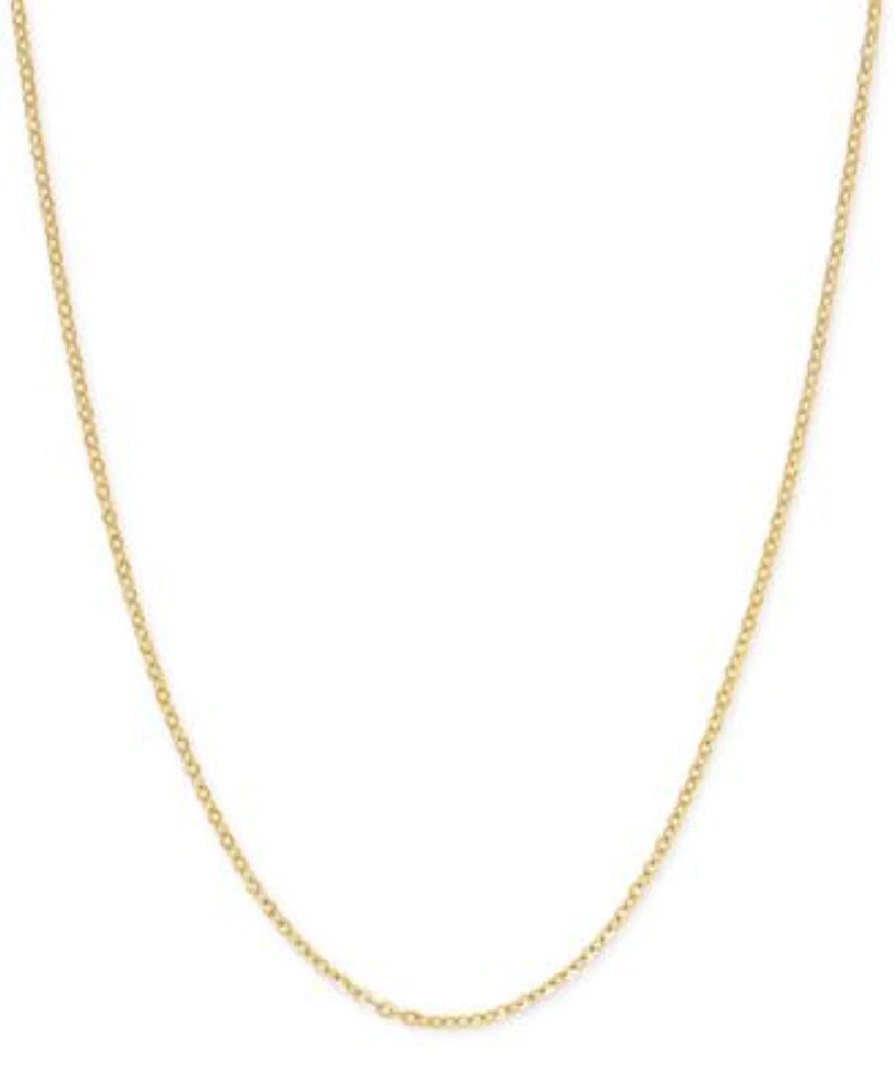 Italian Gold Mirror Cable Link Chain 1 1 4mm Necklace Collection In 14k Gold