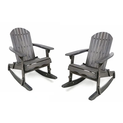 Malibu Outdoor Rocking Chair (Set of 2)