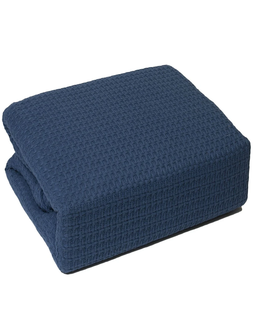 Lintex Marquis 100% Cotton Blanket, Full/Queen