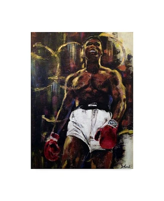 Gregg Degroat 'Muhammad Ali' Canvas Art - 18" x 24"