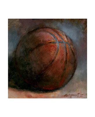 Hall Groat Ii 'Basketball' Canvas Art - 18" x 18"