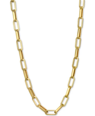 Paperclip Link Chain 22" Chain Necklace (1-3/4mm) in 14k Gold