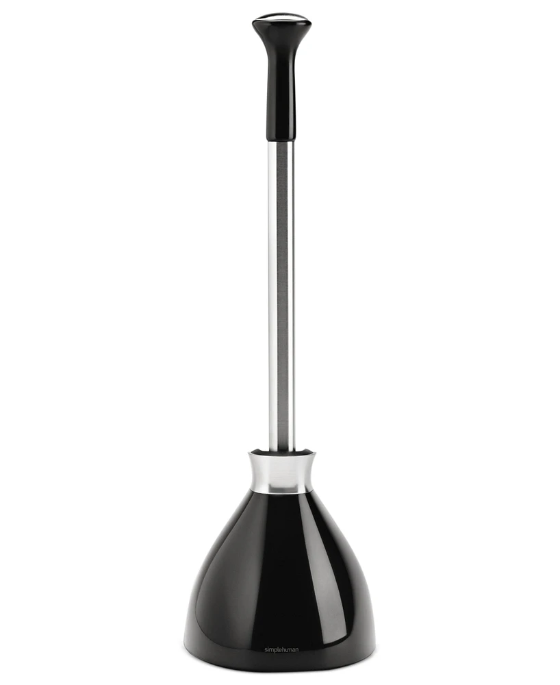 simplehuman Toilet Plunger with Magnetic Caddy Holder