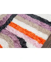 Novogratz Retro Ret-5 Lavender 3'6" x 5'6" Area Rug