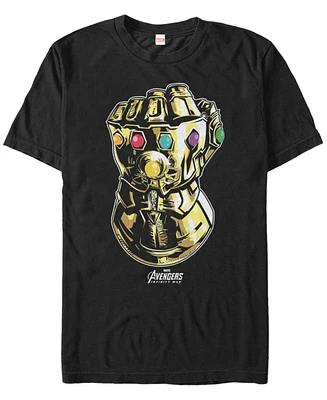 Marvel Men's Avengers Infinity War The Mighty Gauntlet Short Sleeve T-Shirt