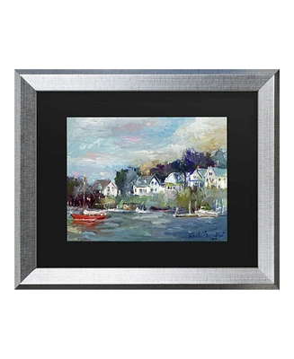 Richard Wallich Dock Matted Framed Art - 20" x 25"