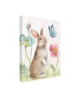 Lisa Audit Spring Softies Bunnies Ii Pink Canvas Art