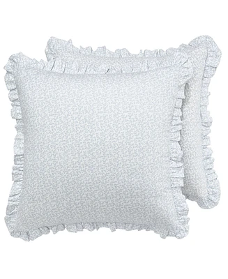 Laura Ashley Chloe Cottage 2-Pc. Sham Set, European