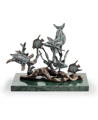 Spi Home Dolphin Sculpture