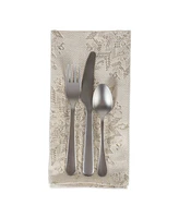 Design Imports Winter Sparkle Jacquard Napkin Set