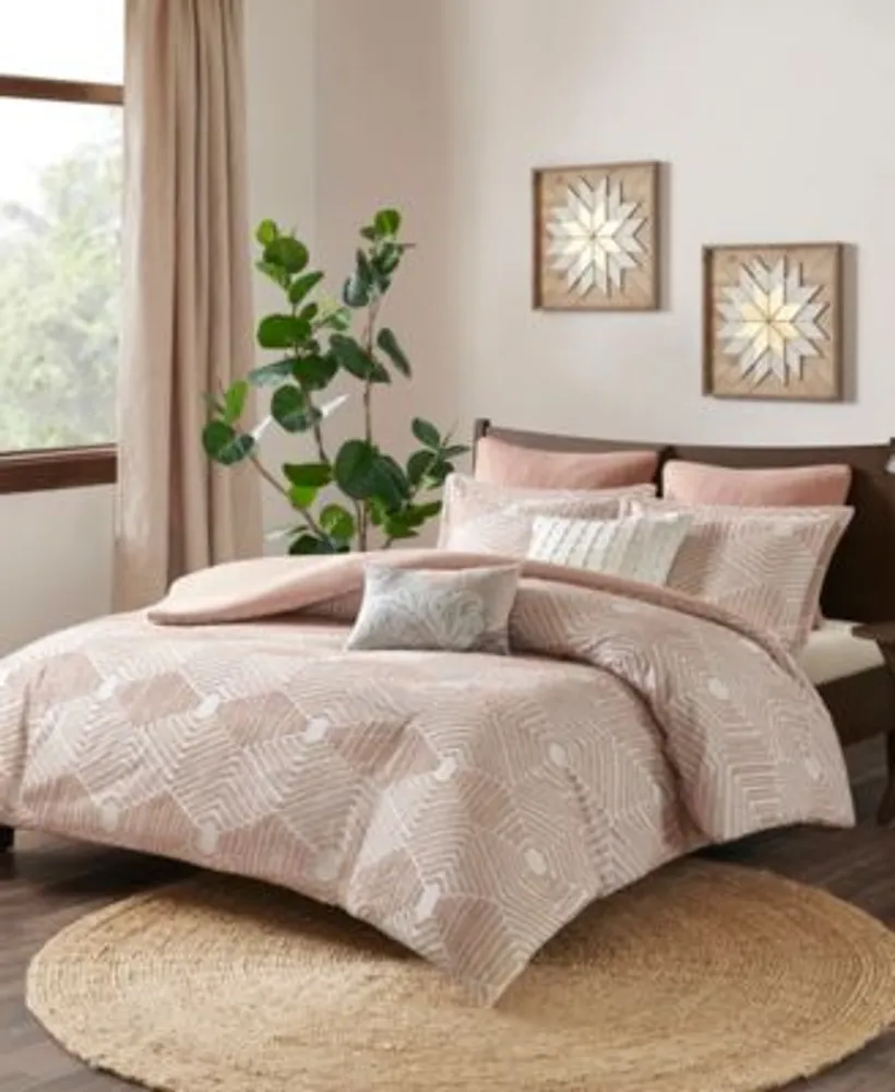 Inkivy Ellipse Jacquard Cotton Duvet Cover Sets