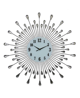 Three Star Droplet Wall Clock