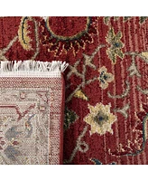 Lauren Ralph Lauren Ines LRL1293C Red and Beige 8' X 10' Area Rug