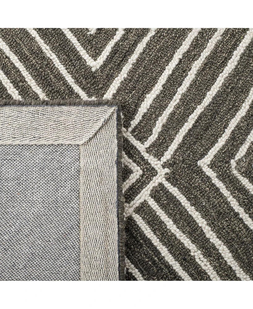 Lauren Ralph Lauren Isabella LRL6608F Charcoal 5' X 8' Area Rug