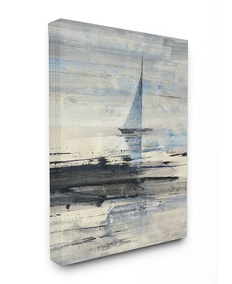 Stupell Industries Abstract Sailing Canvas Wall Art, 24" x 30"