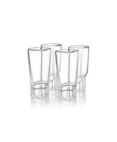 JoyJolt Carre Square Shot Glasses, Set of 8